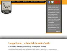 Tablet Screenshot of lungahouse.co.uk